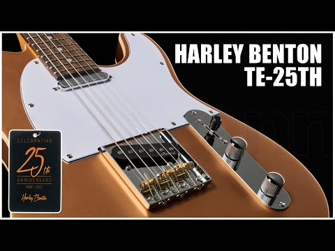 Harley Benton TE-25TH Firemist テレキャスター Harley Benton - TE-25th Anniversary - YouTube