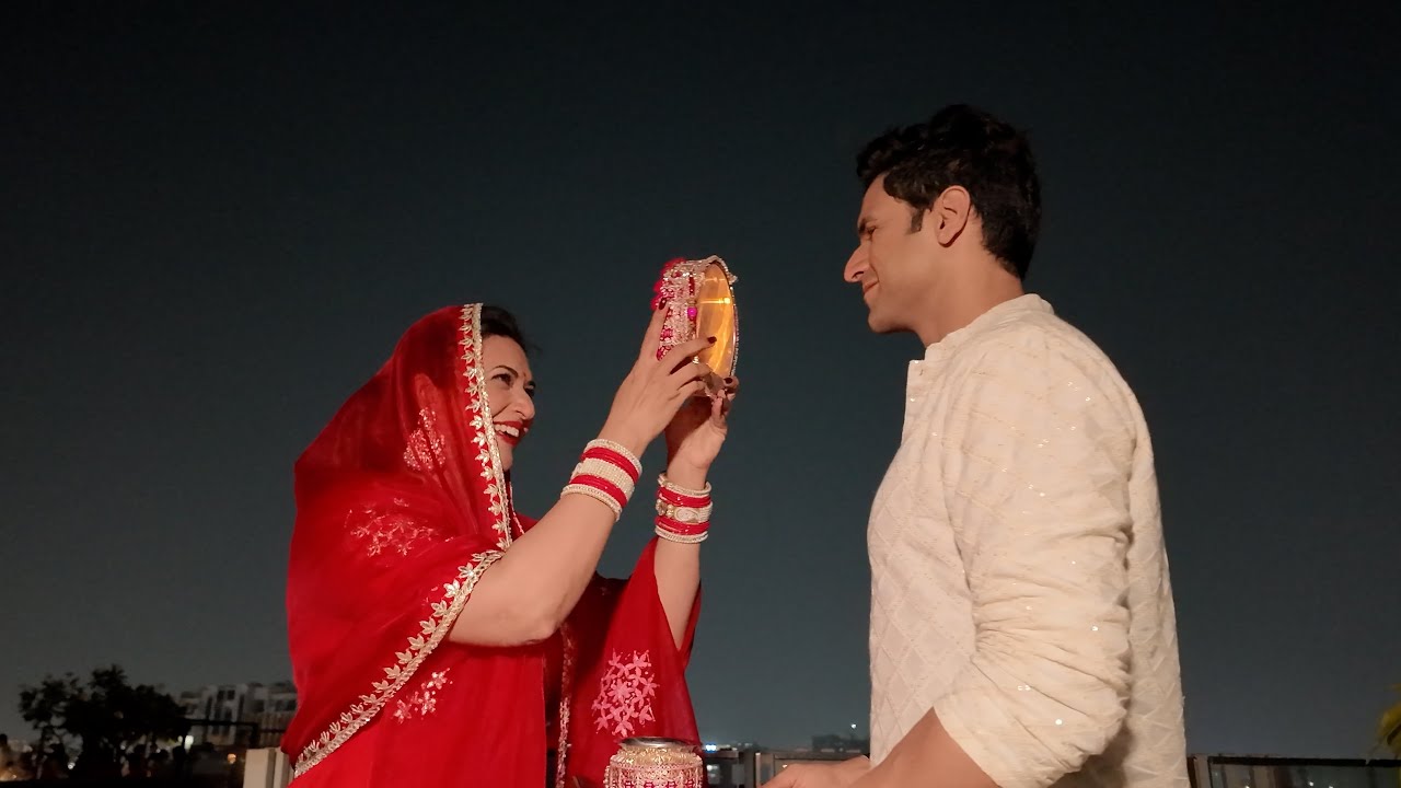 Karwa Chauth Celebration | Vivek Dahiya | Divyanka Tripathi