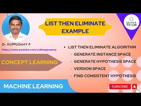 31 List Then Eliminate Algorithm - Example