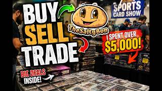 Learning How To BUY SELL & TRADE As A Dealer  ||  Lafayette Card Show