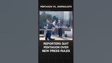 #FirstpostNews: Reporters Walk Out of Pentagon Over New Press Restrictions