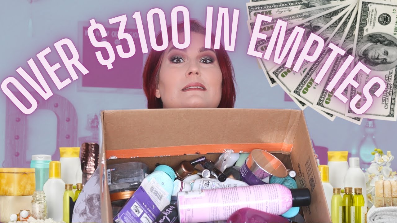 2021 YEAR of EMPTIES || so many empties!!