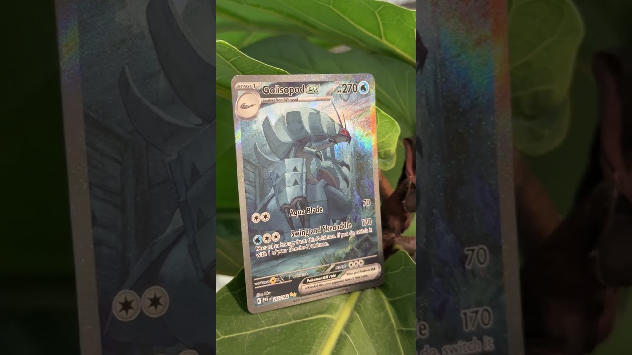 This Golisopod Ex Pokemon Card reminds me of Beru in Solo Leveling