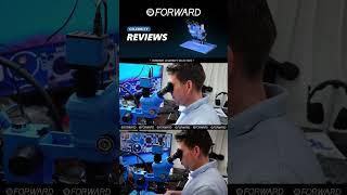 ⚡ See FORWARD Synchronous Zoom Trinocular Stereo Microscope in action right out of the box. 🔬