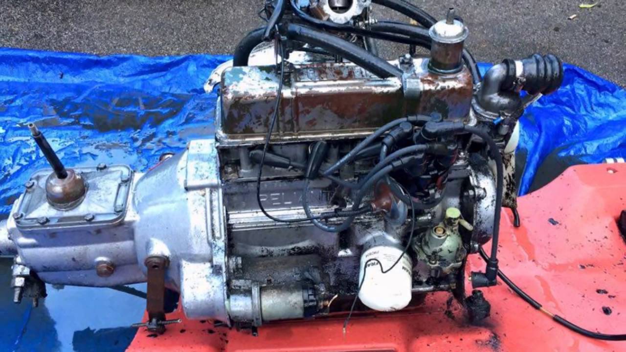 Rebel Racing Reliant Engine Build reliant regal van build - YouTube