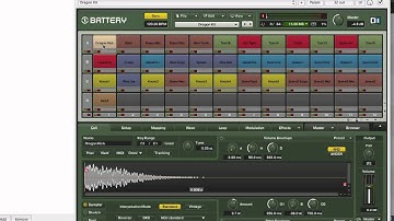 Multitimbral Native Instruments Battery 3 Reaper Track Template Tutorial.mov
