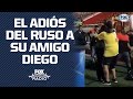 CONMOCIÓN DE RUSO BRAILOVSKY POR MUERTE DE MARADONA