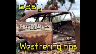 Fast Easy weathering Tricks