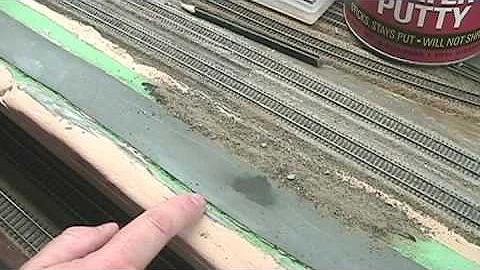 Model Railroad VLog: Putting Scenery on the Interchange: Part 47