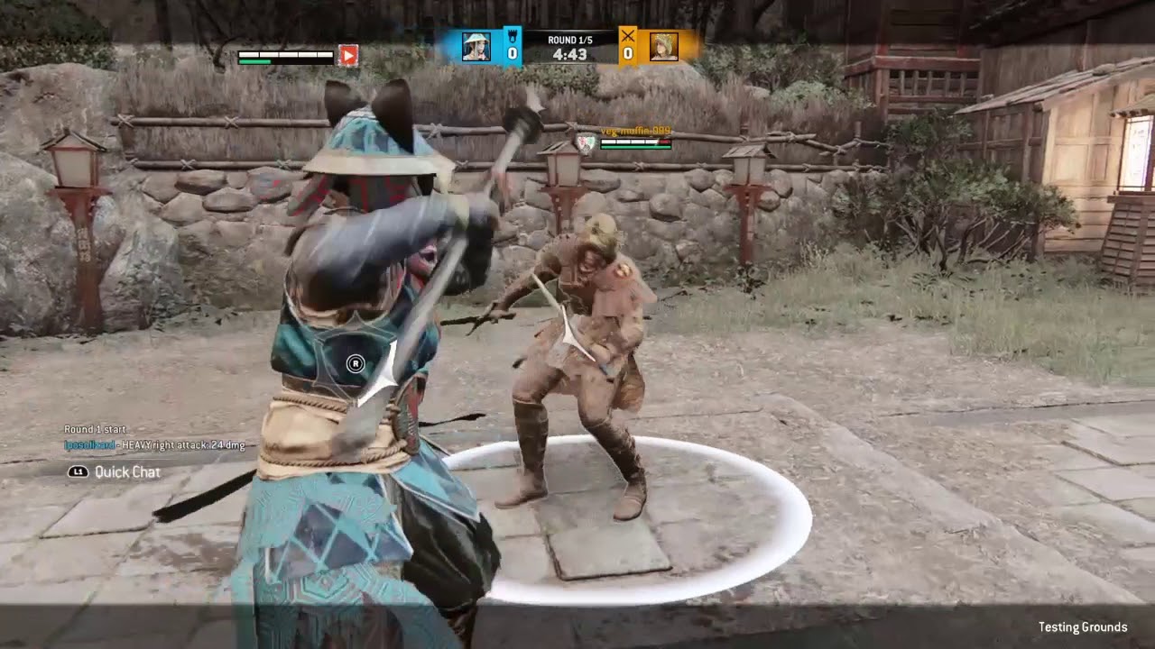 Nobushi Duels in Testing Grounds!! | For Honor