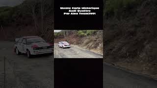 Rallye Monte Carlo Historique 2026 Audi Quattro #rally