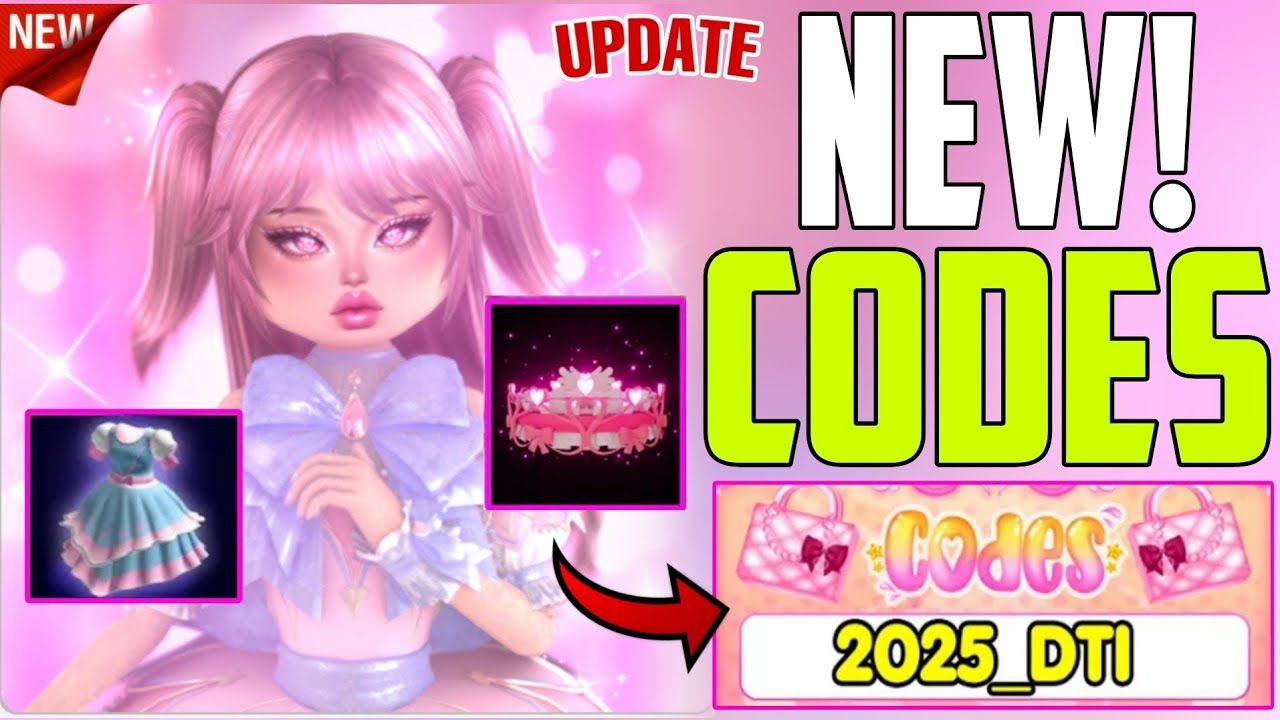 NEW UPDATE NEW CODES FOR DRESS TO IMPRESS IN 2025 ROBLOX DRESS TO IMPRESS CODES YouTube