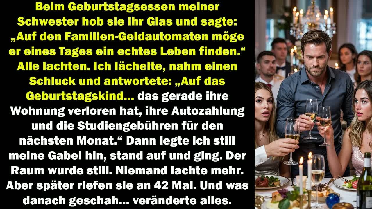 Sie verspotteten mich beim Dinner – also enthüllte ich ihr Geheimnis vor allen  Dann ging ich