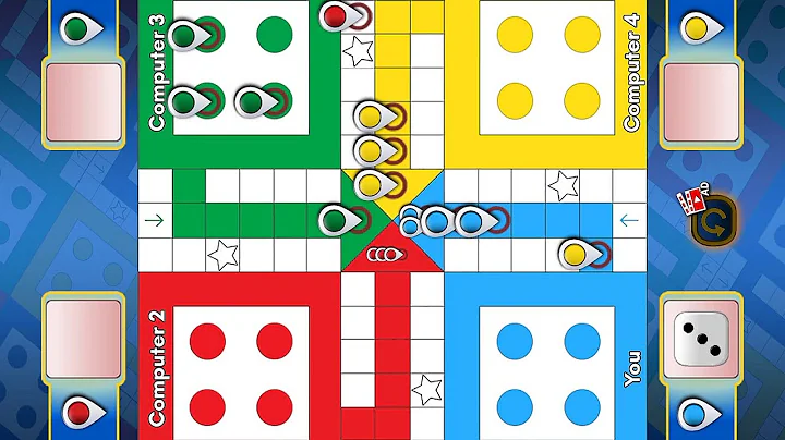 Ludo game in 4 players | #shorts #short