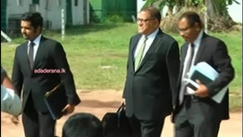 Arjuna arrives at Presidential Commision of Inquiry