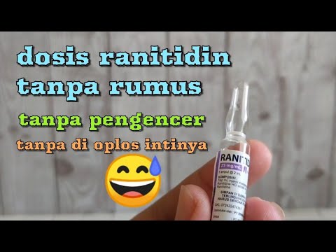 Video: Cara Dosis Ranitidine: 12 Langkah (dengan Gambar)