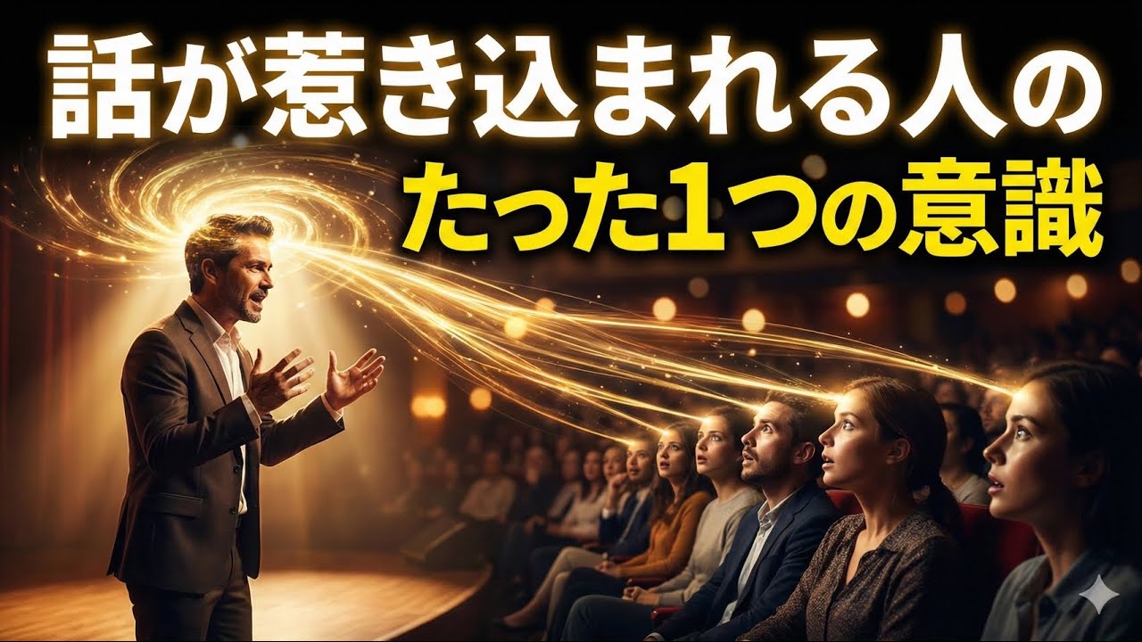 【思わず聴きたくなる話し方】優秀な人は無意識に使う1つの原則