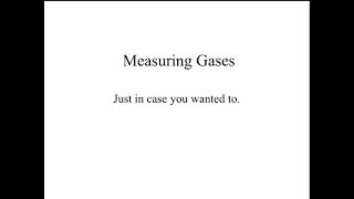 Measuring Gases Intro #JayChem