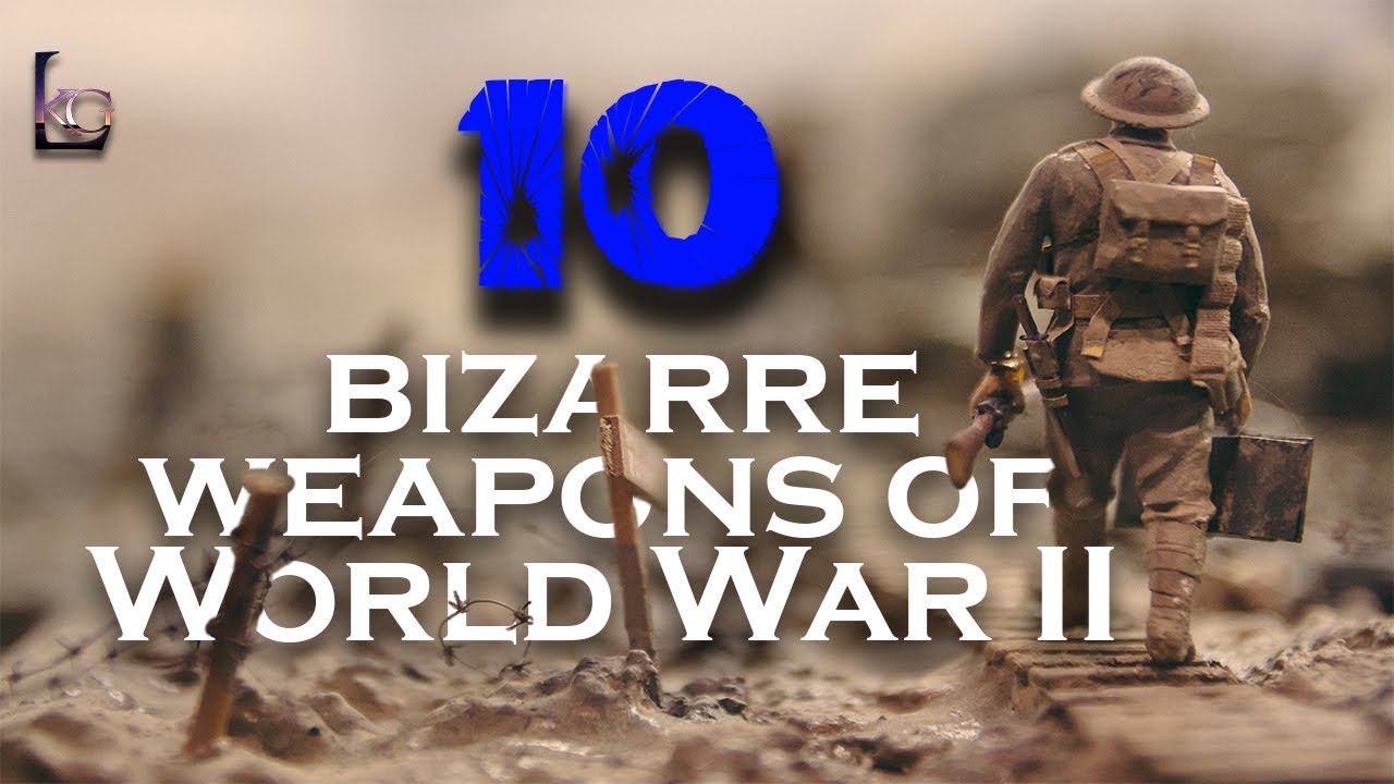 10 Most bizarre weapons of World War II | Bright Lab | Germany | Japan ...
