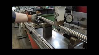 Straightening of NEFF Lead Screws
