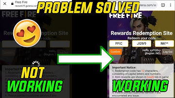 FREE FIRE REDEEM CODE PROBLEM || REDEEM CODE PROBLEM SOLVE || HOW TO SOLVE REDEEM CODE PROBLEM ||