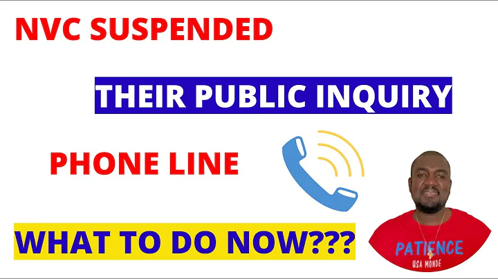 NVC SUSPENDED PUBLIC INQUIRY PHONE LINE | HOW TO CONTACT THEM NOW?