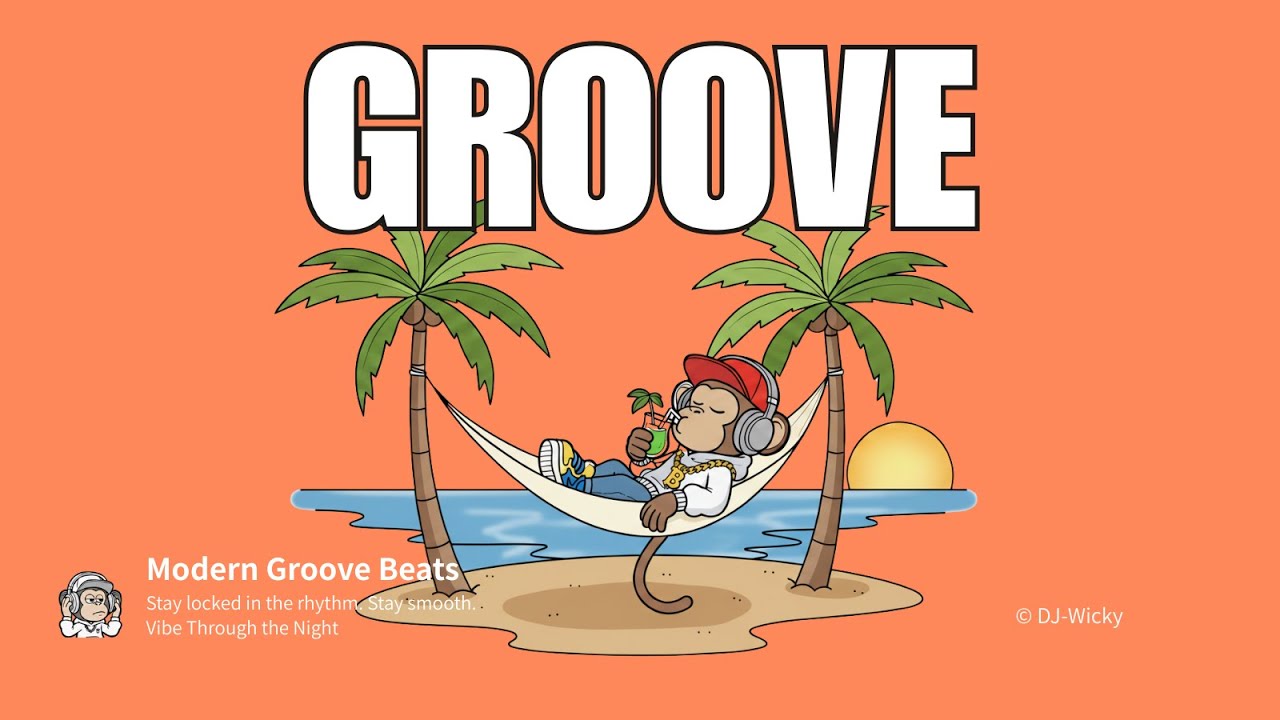 【Groove · Jazzhop】夕暮れのハンモックで揺られるLaid-Back Hip Hop｜Chill・作業用BGM