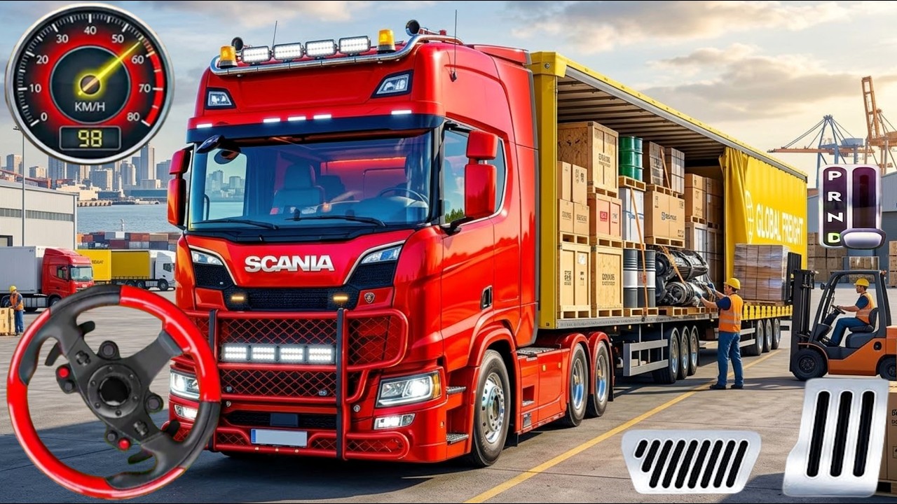 Truck Simulator Android Unity Real Truck Driving Simulator - 3D Ultimate Highway Adventure - Android ...