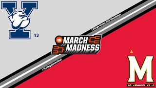 r/CollegeBasketball March Madness | First Round | (13) Yale vs (4) Maryland