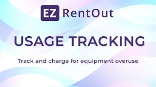 EZRentOut Webinar - Usage Tracking screenshot 1
