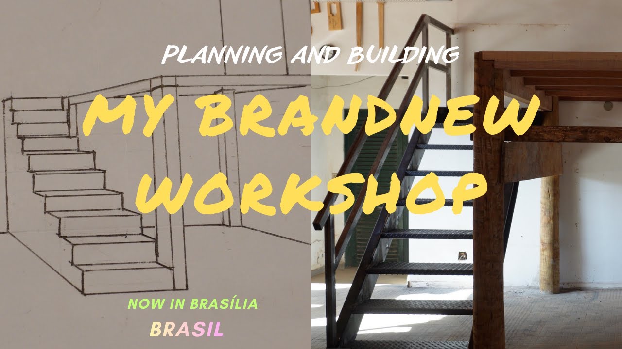 Planning and building my brand new workshop - YouTube