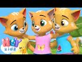 Trois petits chatons | Comptines pour bébé - HeyKids