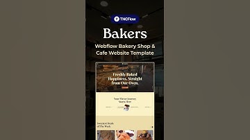 Webflow Template For Bakery Shop & Cafe Website - Bakers
