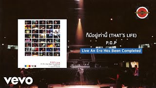 P.O.P - ก็มีอยู่เท่านี้ (That's Life) [Live] (Official Lyric Video)