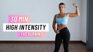 30 Min Fat Burning Hiit Workout - Full Body Cardio At Home (No Equipment, No Repeats)