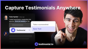 Capture testimonials anywhere with our Chrome Extension