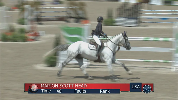 Class 41 Marion Scott Head riding Carjo Z