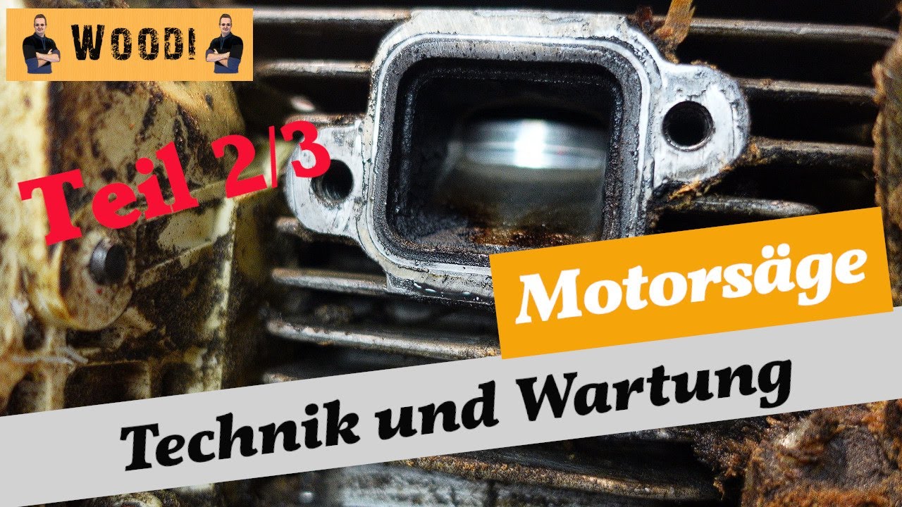 Wartung und Pflege von Motorsägen