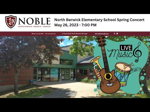 North Berwick Elementary School Spring Concert 5-26-2023