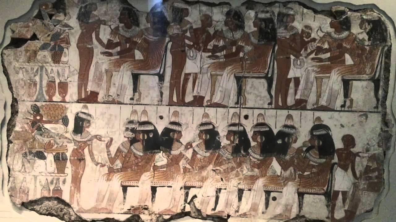 Nebamum's tomb chapel Thebes 1350 BC British Museum London