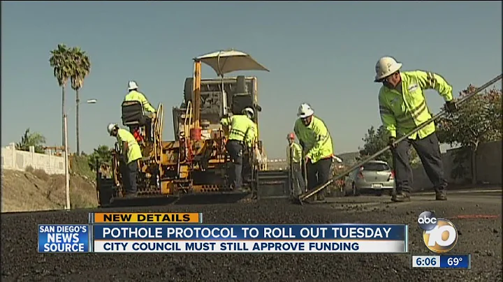 Mayor Faulconer to lay out plan to fix potholes