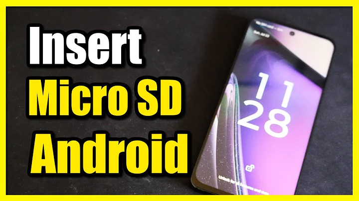 How to Insert Micro SD Card to Android Phone & Increase Storage (Fast Tutorial)