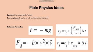 PHYS 2211: Lab 2 - Projectile Motion