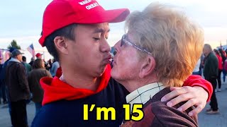 I Kissed An Old Man On Accident...