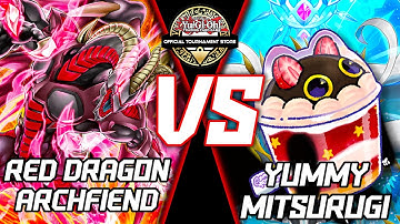 I Brought Genesys Format Theory to Advanced — Red Dragon Archfiend vs Yummy Mitsurugi(Live POV Duel)