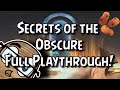 Secrets of the obscure day 2  full lore  achievements playthrough