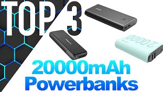 Top 3 Powerbanks ⭐️more than 20000mAh⭐️ 2024