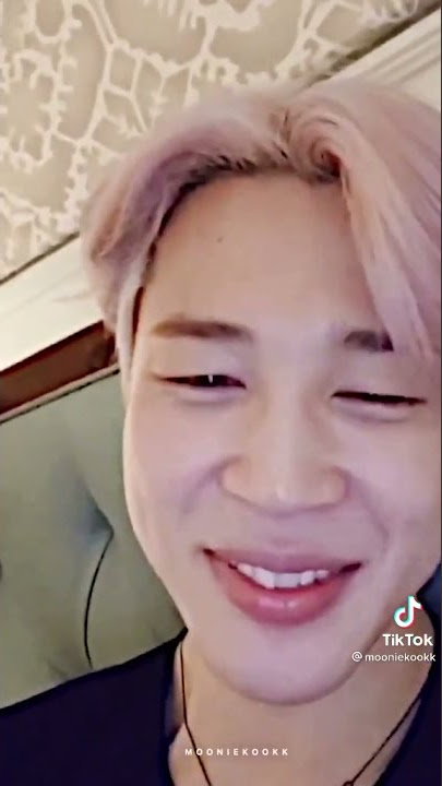 Video tik tok Jimin BTS di gombal army😆jadi salting😁