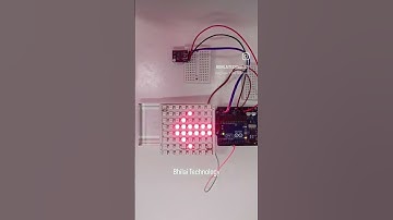 gesture control led Matrix #reels #shortsfeed #shorts #short #shortsviral #reels #viral #viralvideo