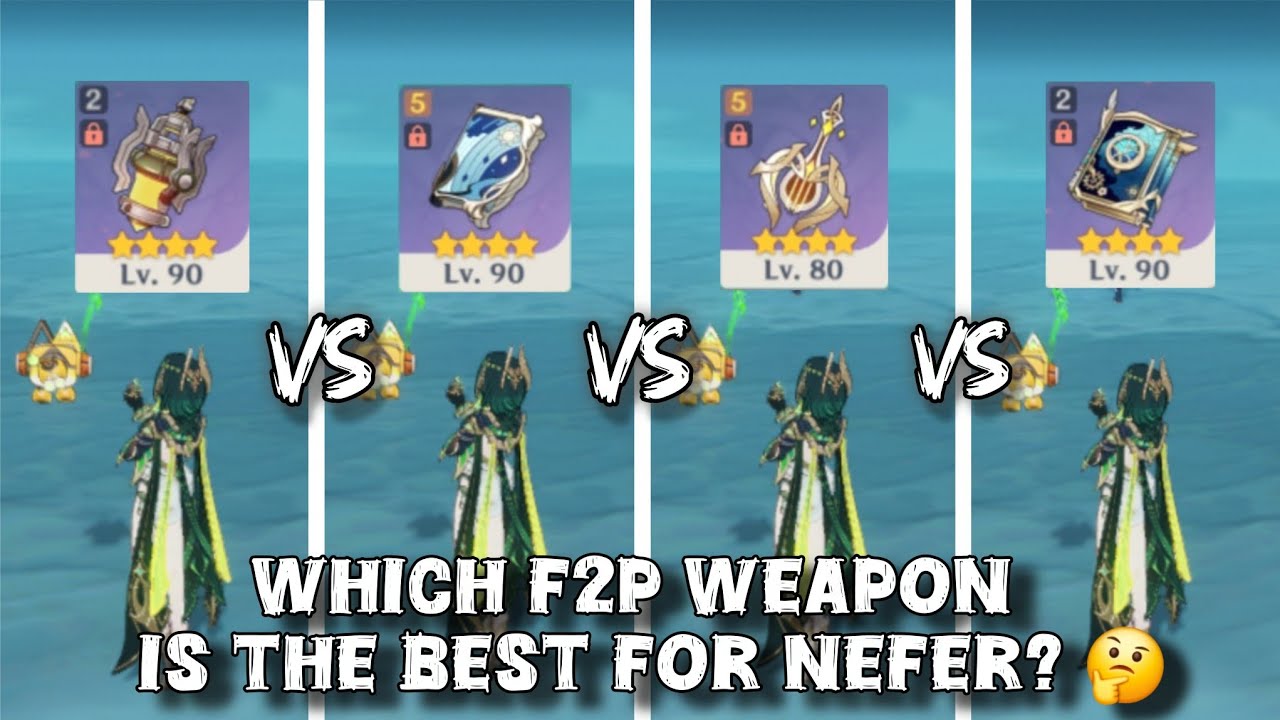 I Tried Every F2P Weapon on Nefer — The Results SHOCKED Me 😳.
